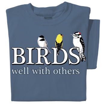 Birds well with others T-shirt