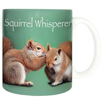 squirrel whisperer mug