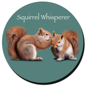 The Squirrel Whisperer Coaster